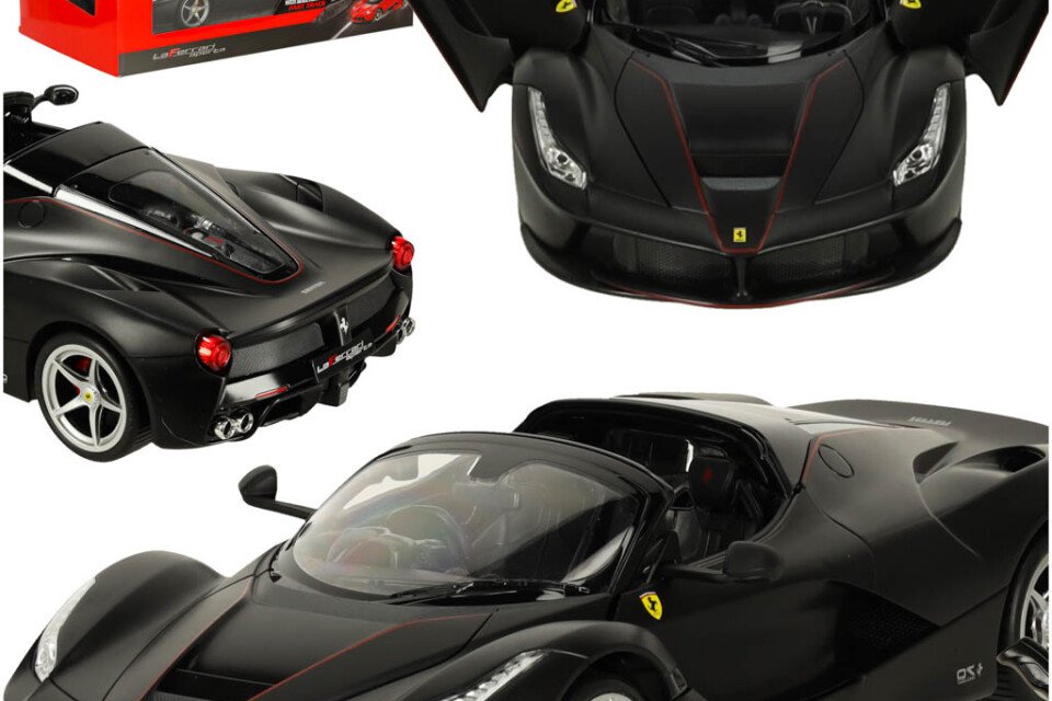 Daljinski upravljač Auto Rastar 75800 Ferrari LaFerrari Aperta 1:14 Black