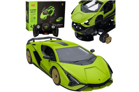 Avto na daljinsko upravljanje Rastar 97400 Lamborghini Sian 1:18 komplet za sestavljanje