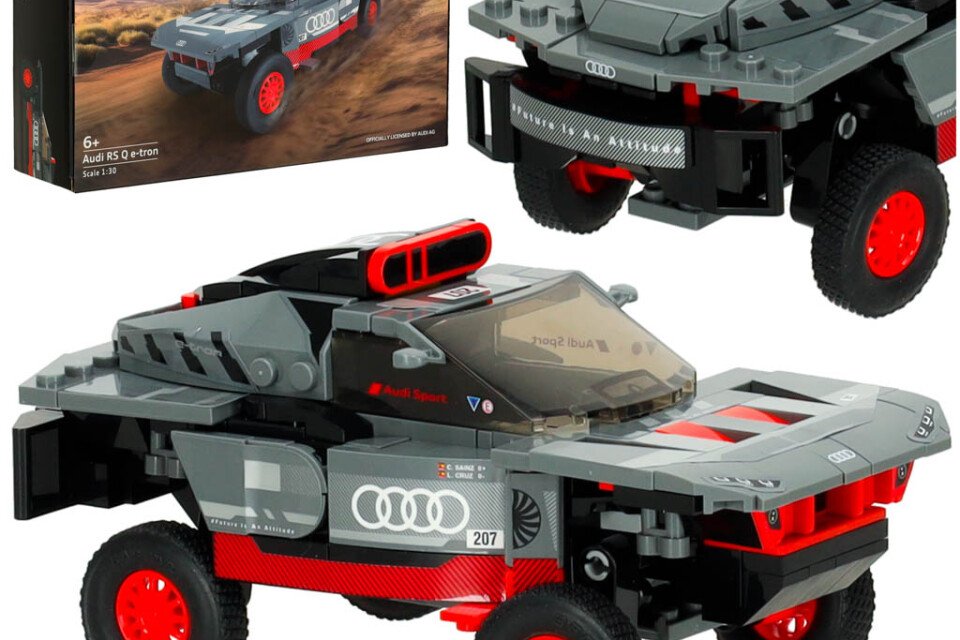 Rastar 10120 Audi RS Q e-tron auto 1:30 blokovi 376 komada.