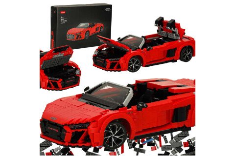 Rastar 93800 auto AUDI R8 Spyder 1:14 blokov 1440 ks.