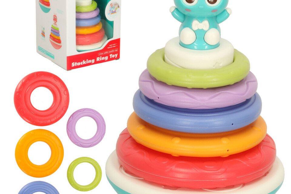 Wańka rostoucí smyslová hračka Bibi-inn modrá