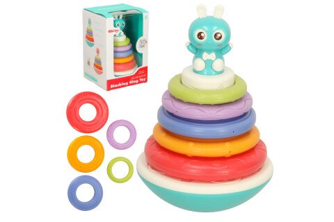 Wańka rostoucí smyslová hračka Bibi-inn modrá