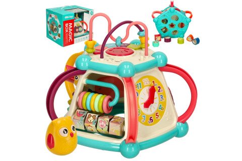 Cubo educativo interattivo Dai da mangiare all'uccello 7v1 Bibi-gostilna