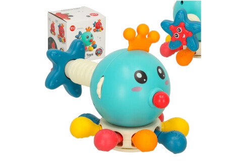 Αισθητηριακός οδοντοφυΐας για μωρά Bibi-inn μπλε χταπόδι