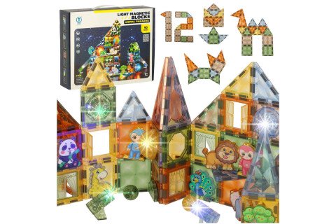 Leuchtende Magnetblöcke 90 Stk.