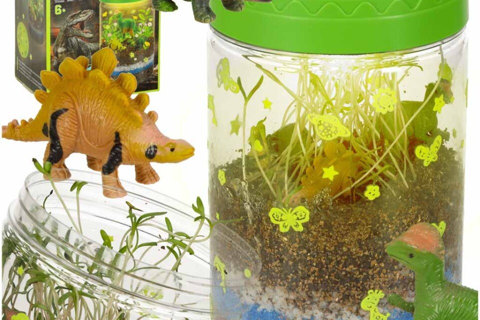 Terrarium-Projektor zur Dinosaurierzucht mit LED-Nachtlicht