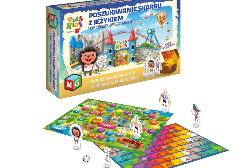Gra planszowa Poszukiwanie skarbów - 5+ MULTIGRA