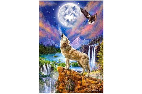 CASTORLAND Puzzle 1500 Teile - Wolf, 68 x 47 cm