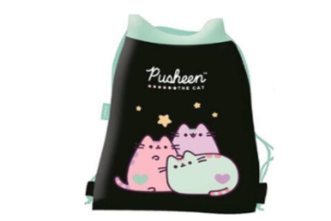 Pastelová taška na boty Pusheen pro děti