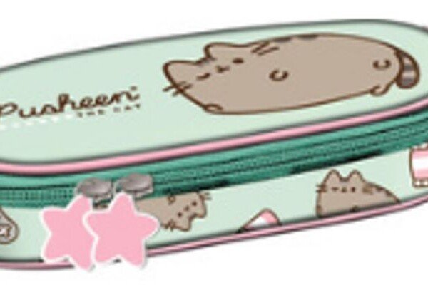 Pusheen Mint Flap iskolai tolltartó
