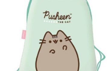 Pusheen Mint Pantofi pentru bebeluși Geantă pentru pantofi