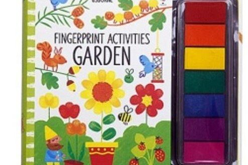 Libro da colorare - Impronte digitali, 64 pagine, 7 colori