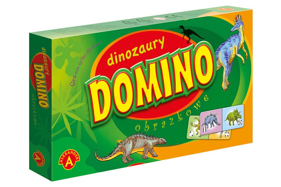 ALEXANDER Domino - gra edukacyjna o dinozaurach