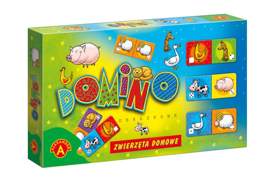 ALEXANDER Domino-Lernspiel für Haustiere