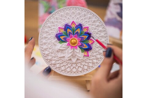 CANDELLANA, 3D Mandala set boja i četkica