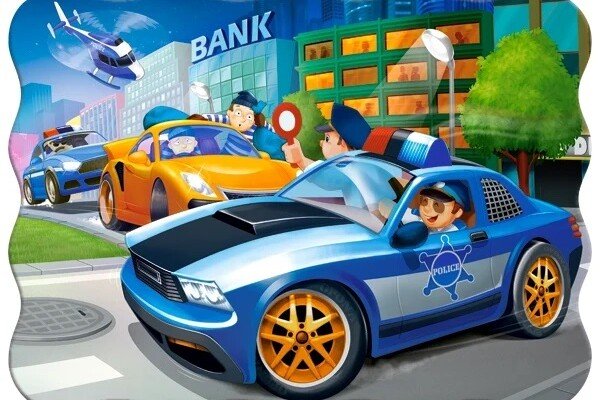 CASTORLAND Puzzle 30 dijelova Policija