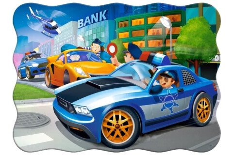 CASTORLAND Puzzle 30 dijelova Policija