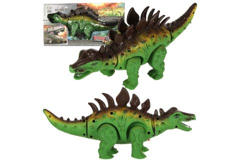 Dinozaver Stegosaurus, interaktivna igrača na baterije