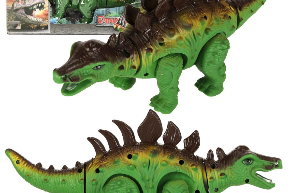 Dinozaver Stegosaurus, interaktivna igrača na baterije