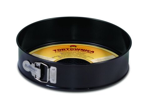 Model tort cu margine detasabila - 24 cm, negru