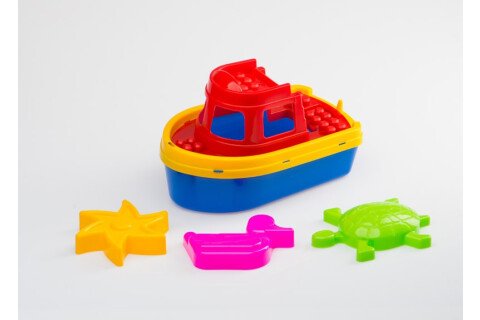 Dječje igračke - brod s dodacima, za pijesak
