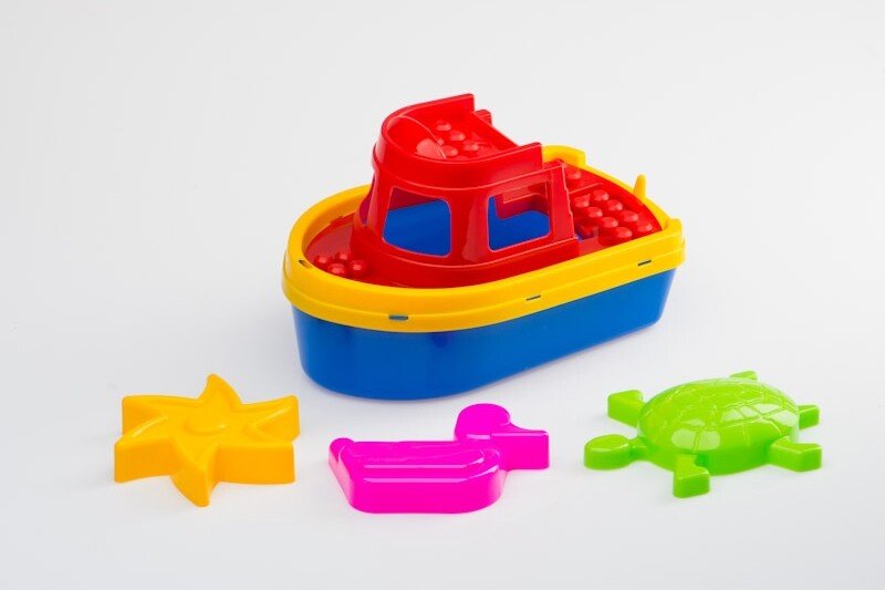 Dječje igračke - brod s dodacima, za pijesak