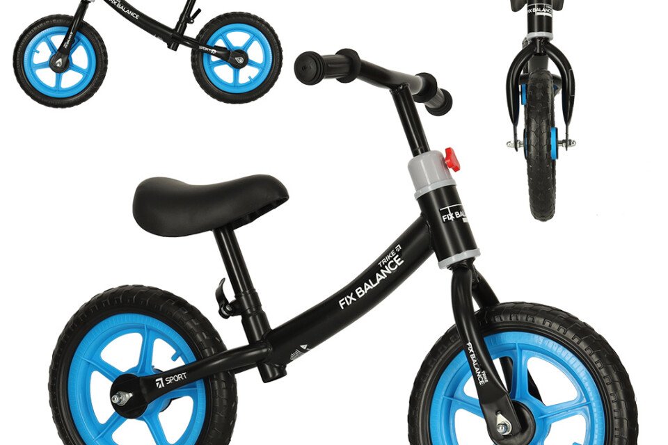 Trike Fix Balance ravnotežno kolo črno-modro