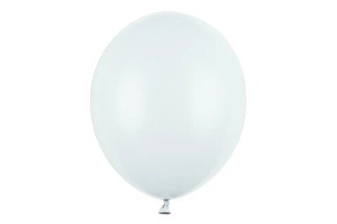 Starke Luftballons Misty - Pastellblau, 100 Stück