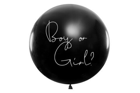 Chlapec alebo dievča pohlavie odhaliť balón - modré konfety