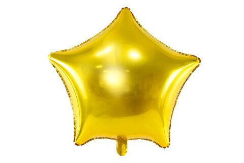 Folija balon Zlata zvezda, 48cm