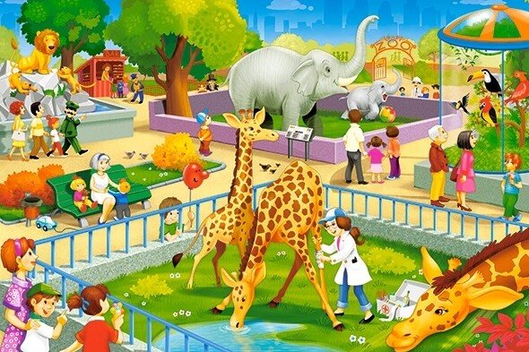 Puzzle CASTORLAND - 60 elementów