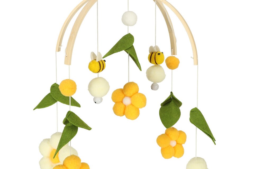 Dětský kolotoč - květiny