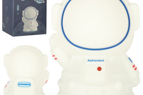 Weißes Silikon-Nachtlicht, Astronaut