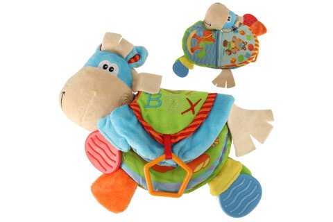 Libro sensoriale, sonaglio, roditore - asino