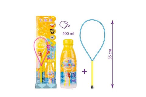 Anello per bolle di sapone + liquido 400ml