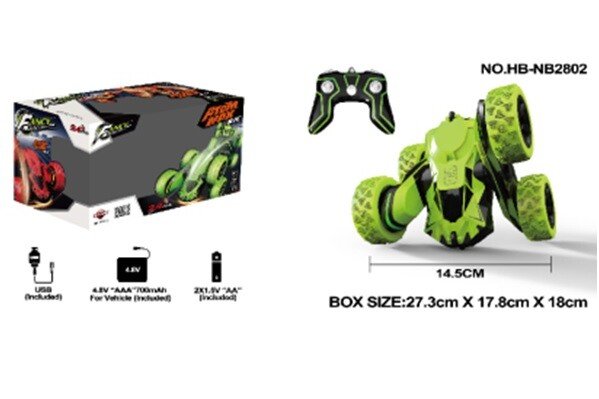 RC avtomobil na daljinsko upravljanje - zelen