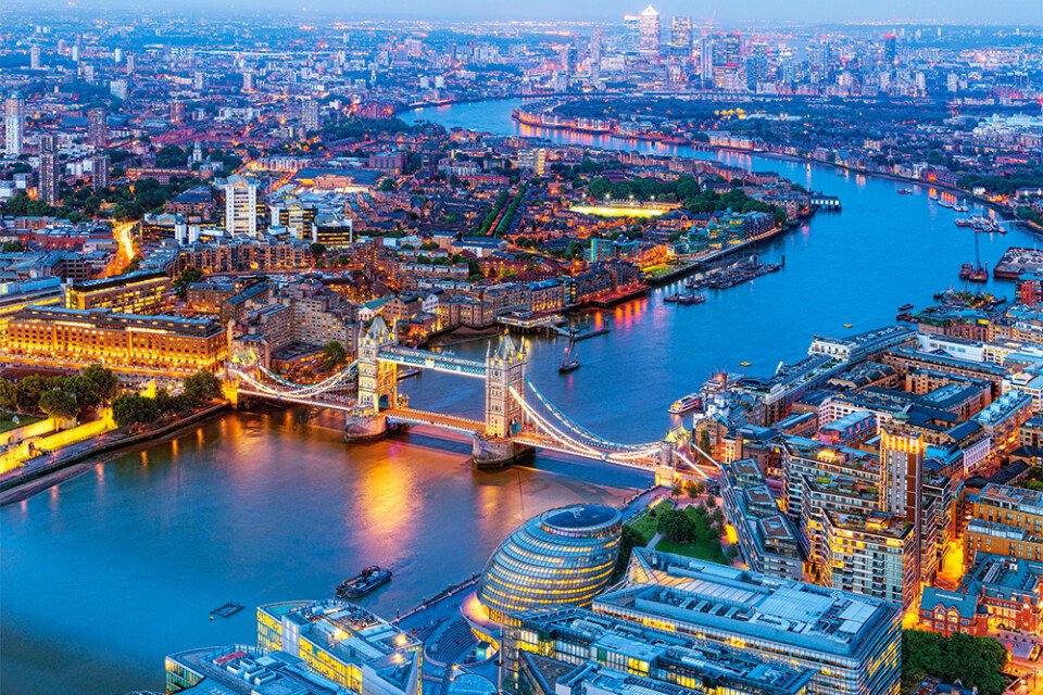 Puzzle CASTORLAND - 1000 de piese, Londra
