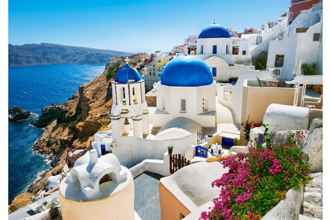 CASTORLAND Puzzle - 500 darab, Santorini
