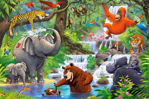 CASTORLAND Puzzle - 40 dijelova, životinje