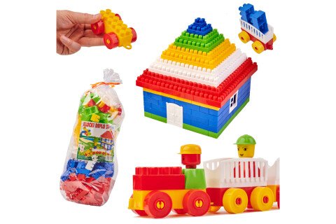 DIPLO 3D kocke za otroke- 219 delni