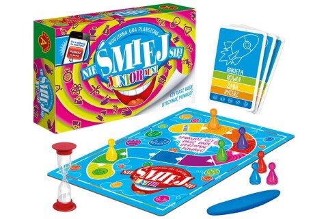 Nesměj se - mini desková hra pro děti