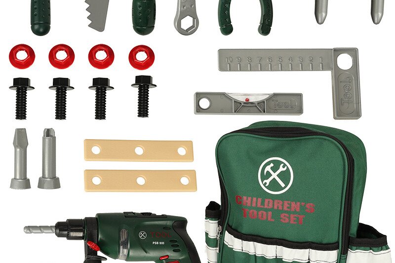 Instrument pentru un atelier de foraj într-un rucsac - 27 de piese