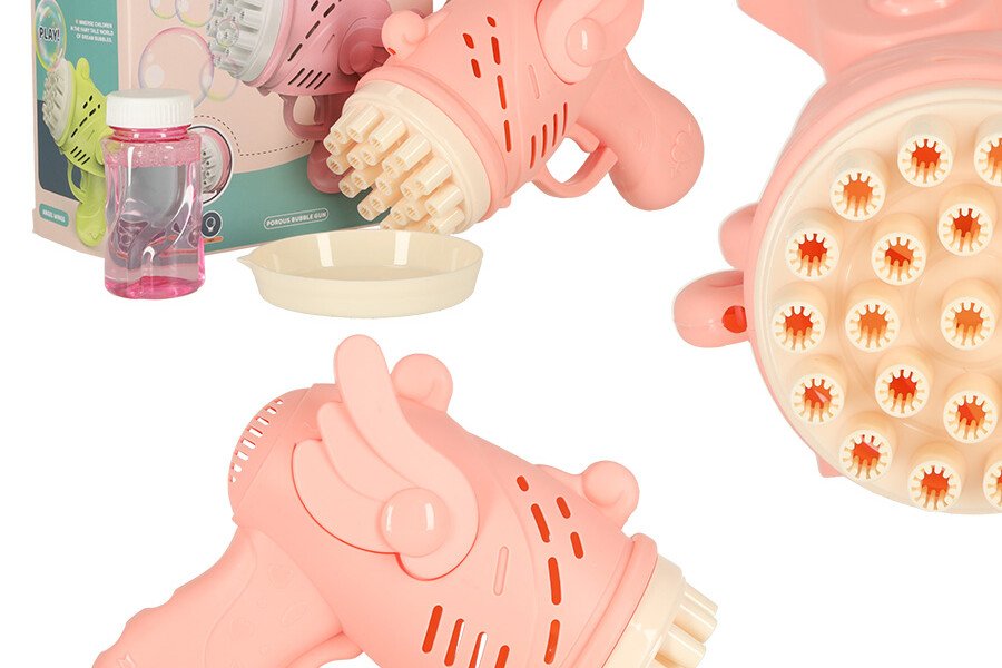 Pistol cu ​​bule cu aripi - roz