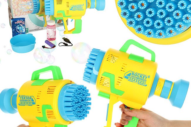 Macchina per bolle di sapone - gialla