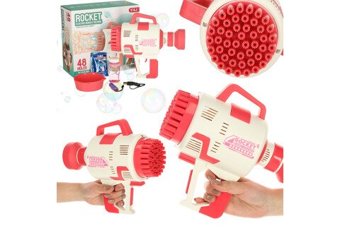 Mašinski mjehurići od sapunice - svijetlo ružičasti