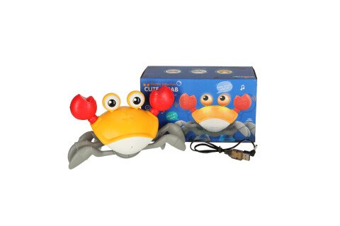 Scansione interattiva del granchio con suono giallo