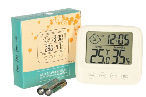 Higrometer - Ura, sobni termometer, LCD Merilnik vlažnosti