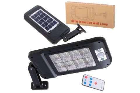 Solarna svetilka + daljinski upravljalnik, 128LED