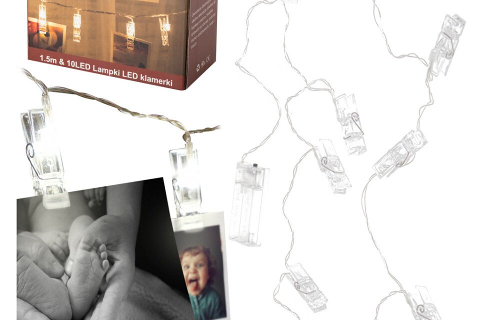 LED lampe - 3m 20LED - topla bijela