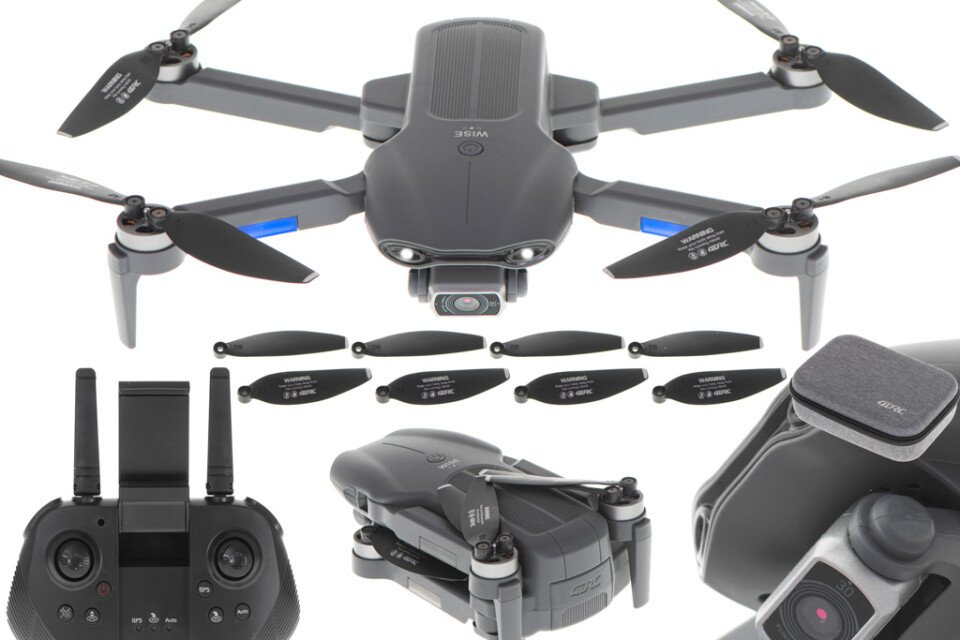 RC dron F9 6K HD kamera GPS WIFI domet 2000m